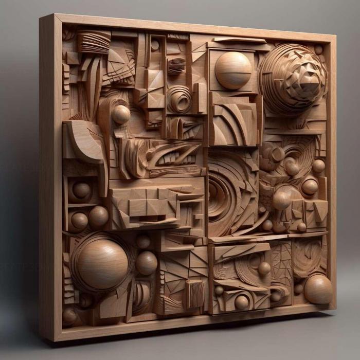 نموذج ثلاثي الأبعاد لآلة CNC 3D Art 